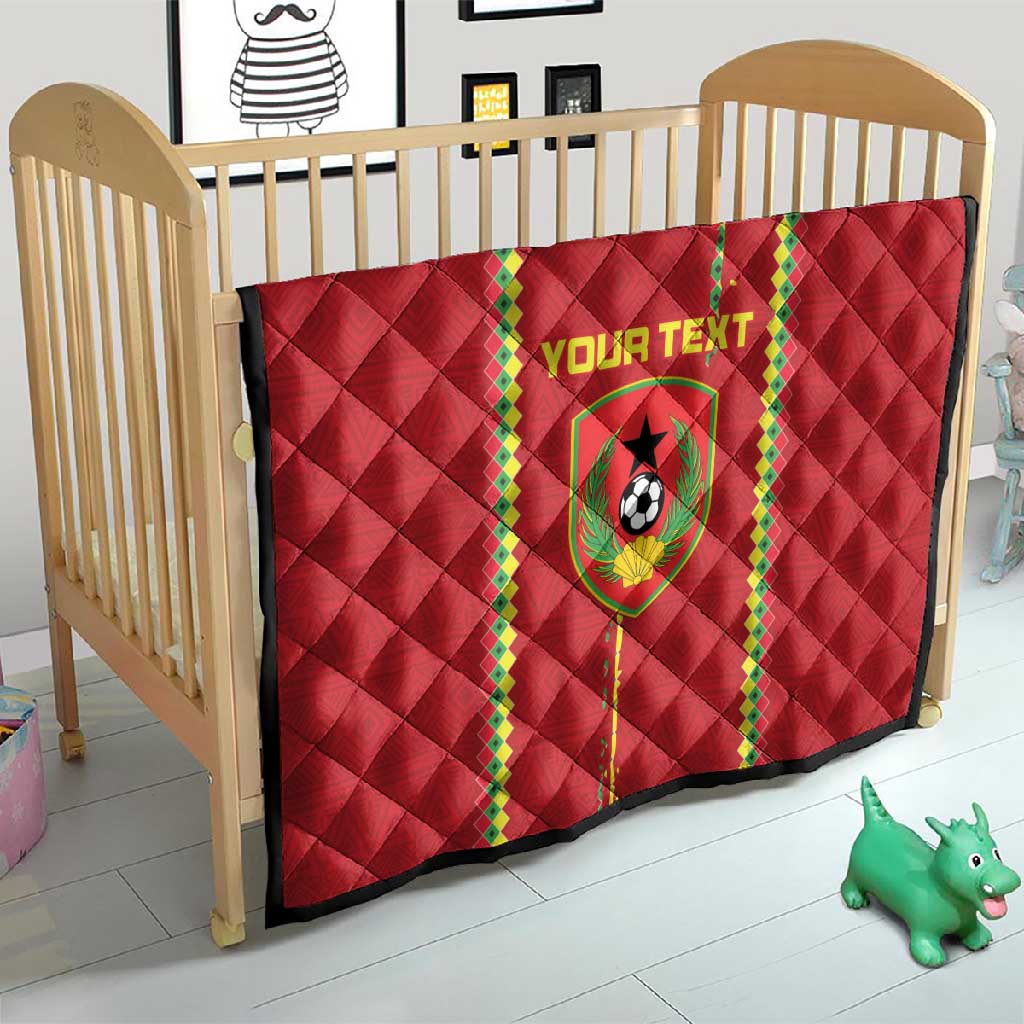 Custom Guinea Bissau Football Quilt Go Djurtus - African Pattern