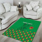 Custom Guinea Bissau Football Area Rug African Wild Dog - Go Djurtus