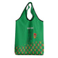 Custom Guinea Bissau Football Grocery Bag African Wild Dog - Go Djurtus