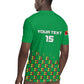 Custom Guinea Bissau Football Rugby Jersey African Wild Dog - Go Djurtus