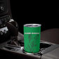 Custom Guinea Bissau Football Tumbler Cup African Wild Dog - Go Djurtus