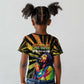 Afro-American Reggae Legend Bob Kid T shirt One Love - Grunge Style