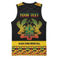 Personalized Afro Ghana Football Basketball Jersey Black Stars Never Fall - Kente Pattern - African Pride