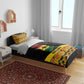Afro Ghana Football Bedding Set Black Stars Never Fall - Kente Pattern - African Pride