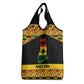 Afro Ghana Football Grocery Bag Black Stars Never Fall - Kente Pattern - African Pride