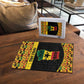 Afro Ghana Football Puzzle Black Stars Never Fall - Kente Pattern - African Pride