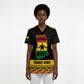 Personalized Afro Ghana Football Scrub Top Black Stars Never Fall - Kente Pattern - African Pride