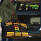 Afro Ghana Football Travel Bag Black Stars Never Fall - Kente Pattern - African Pride