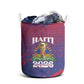 Afro-Haiti Football Laundry Basket 2026 Nou Retounen Anko - African Pride