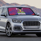 Afro-Haiti Football Auto Sun Shade 2026 Nou Retounen Anko - African Pride