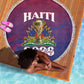 Afro-Haiti Football Beach Blanket 2026 Nou Retounen Anko - African Pride