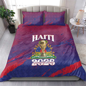 Afro-Haiti Football Bedding Set 2026 Nou Retounen Anko - African Pride