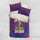 Afro-Haiti Football Bedding Set 2026 Nou Retounen Anko - African Pride