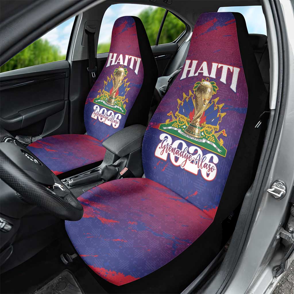 Afro-Haiti Football Car Seat Cover 2026 Nou Retounen Anko - African Pride