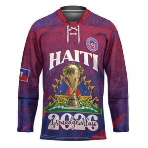 Personalized Afro-Haiti Football Hockey Jersey 2026 Nou Retounen Anko - African Pride