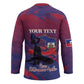 Personalized Afro-Haiti Football Hockey Jersey 2026 Nou Retounen Anko - African Pride