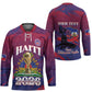 Personalized Afro-Haiti Football Hockey Jersey 2026 Nou Retounen Anko - African Pride
