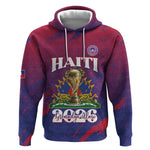 Personalized Afro-Haiti Football Hoodie 2026 Nou Retounen Anko - African Pride