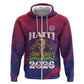 Personalized Afro-Haiti Football Hoodie 2026 Nou Retounen Anko - African Pride