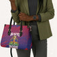 Afro-Haiti Football Leather Bag 2026 Nou Retounen Anko - African Pride