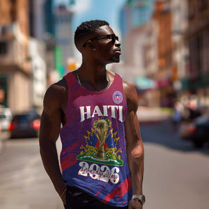 Personalized Afro-Haiti Football Men Tank Top 2026 Nou Retounen Anko - African Pride