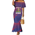 Personalized Afro-Haiti Football Mermaid Dress 2026 Nou Retounen Anko - African Pride