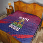 Afro-Haiti Football Quilt 2026 Nou Retounen Anko - African Pride