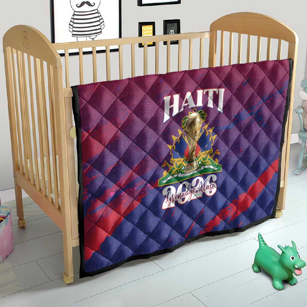 Afro-Haiti Football Quilt 2026 Nou Retounen Anko - African Pride