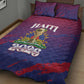 Afro-Haiti Football Quilt Bed Set 2026 Nou Retounen Anko - African Pride