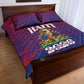 Afro-Haiti Football Quilt Bed Set 2026 Nou Retounen Anko - African Pride