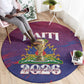 Afro-Haiti Football Round Carpet 2026 Nou Retounen Anko - African Pride