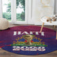 Afro-Haiti Football Round Carpet 2026 Nou Retounen Anko - African Pride