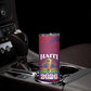 Personalized Afro-Haiti Football Skinny Tumbler 2026 Nou Retounen Anko - African Pride