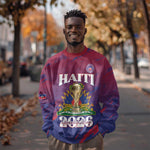 Personalized Afro-Haiti Football Sweatshirt 2026 Nou Retounen Anko - African Pride