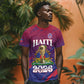 Personalized Afro-Haiti Football T shirt 2026 Nou Retounen Anko - African Pride