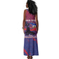 Personalized Afro-Haiti Football Tank Maxi Dress 2026 Nou Retounen Anko - African Pride