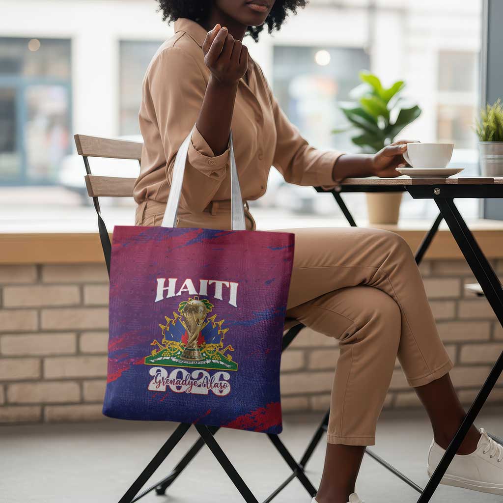 Afro-Haiti Football Tote Bag 2026 Nou Retounen Anko - African Pride