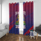 Afro-Haiti Football Window Curtain 2026 Nou Retounen Anko - African Pride