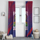 Afro-Haiti Football Window Curtain 2026 Nou Retounen Anko - African Pride