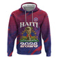 Personalized Afro-Haiti Football Zip Hoodie 2026 Nou Retounen Anko - African Pride