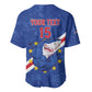 Custom Cabo Verde Football Baseball Jersey Go Tubaroes Azuis