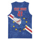 Custom Cabo Verde Football Basketball Jersey Go Tubaroes Azuis - African Pride