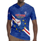 Custom Cabo Verde Football Rugby Jersey Go Tubaroes Azuis