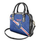 Custom Cabo Verde Football Shoulder Handbag Go Tubaroes Azuis