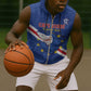 Custom Cabo Verde Football Sleeveless Zip Hoodie Go Tubaroes Azuis - African Pride