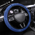 Cabo Verde Football Steering Wheel Cover Go Tubaroes Azuis