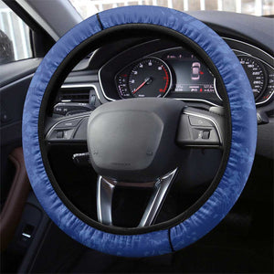 Cabo Verde Football Steering Wheel Cover Go Tubaroes Azuis