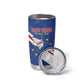 Custom Cabo Verde Football Tumbler Cup Go Tubaroes Azuis