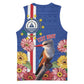Personalised Cabo Verde Basketball Jersey Grey-Headed Kingfisher Mix Gerbera Daisy - African Pride
