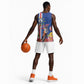 Personalised Cabo Verde Basketball Jersey Grey-Headed Kingfisher Mix Gerbera Daisy - African Pride